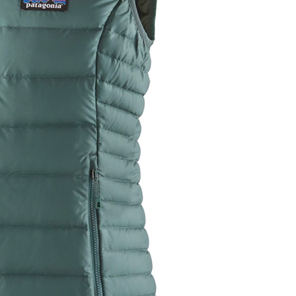 Regan green Patagonia women’s down sweater vest. Worn once..